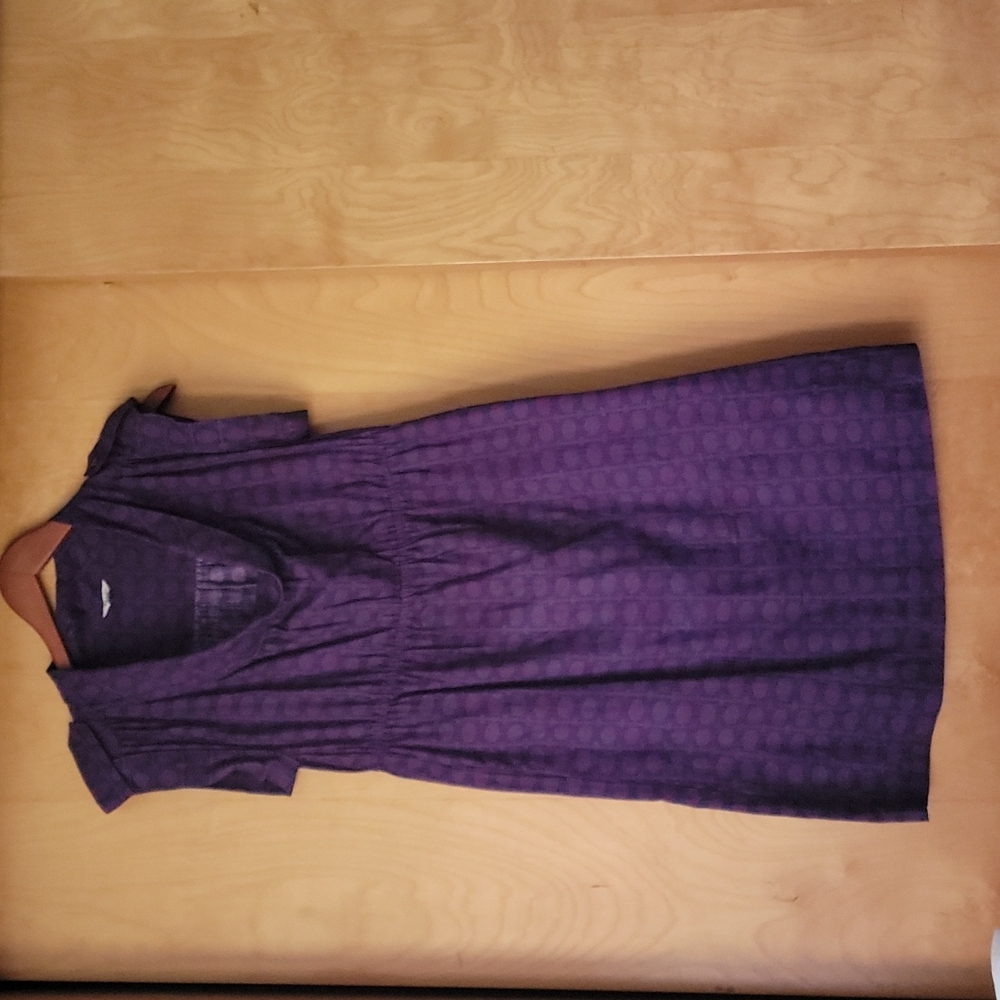 Fossil Geometric Shapes Cowl Neck Dress